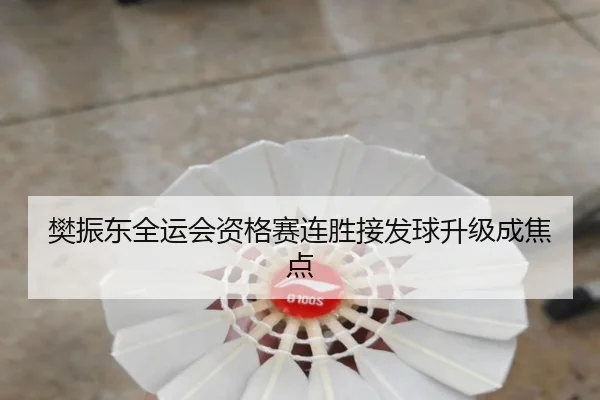 樊振东全运会资格赛连胜接发球升级成焦点
